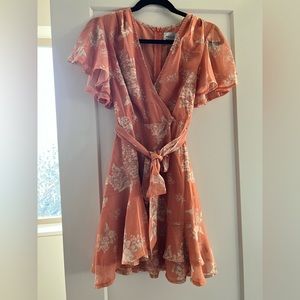 Hello molly orange dress